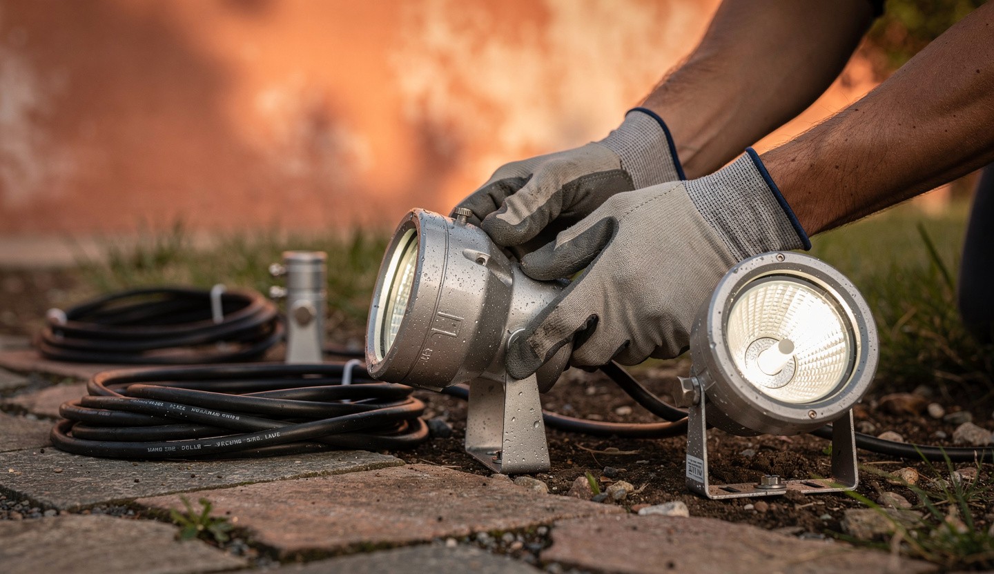 Éclairage spot extérieur : comment choisir et installer efficacement