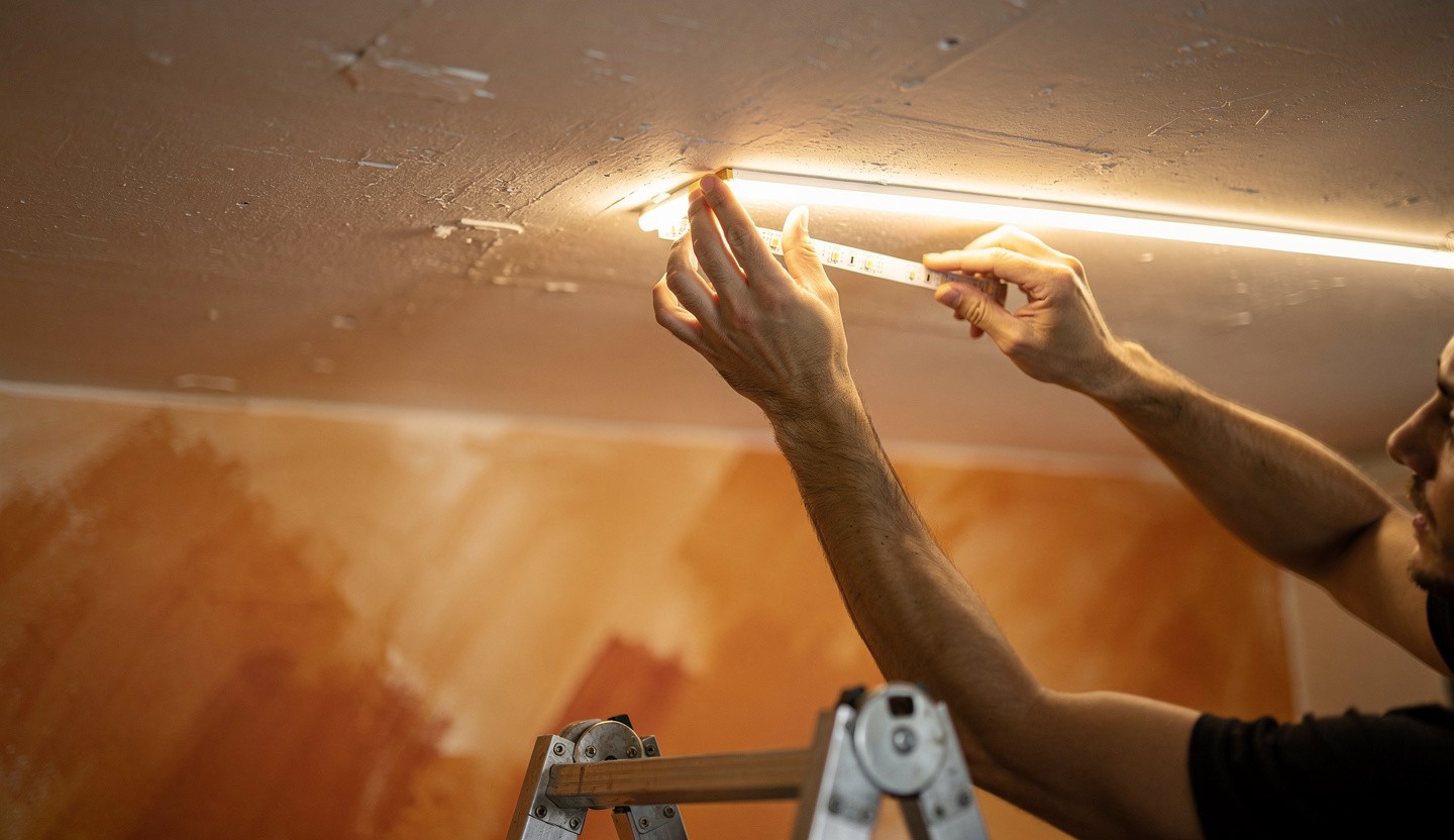 Comment installer une baguette led pour plafond et optimiser son éclairage intérieur