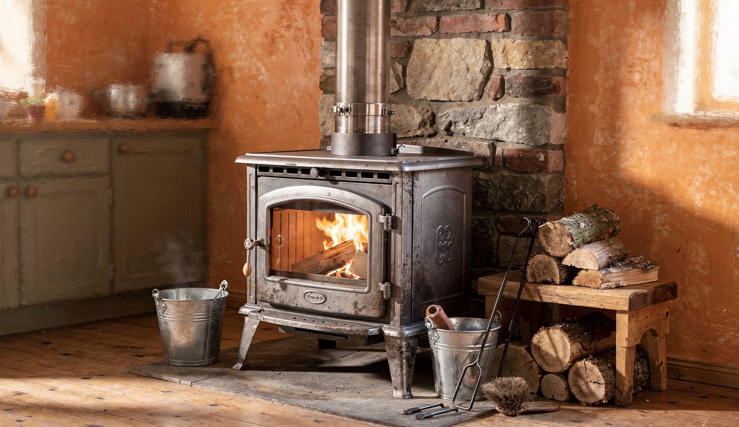 Cuisinière à bois 50 cm : installation, tirage et premiers allumages