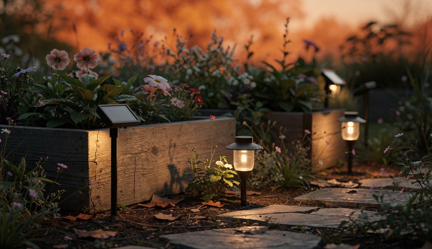 Décoration solaire extérieure : comment illuminer son jardin efficacement
