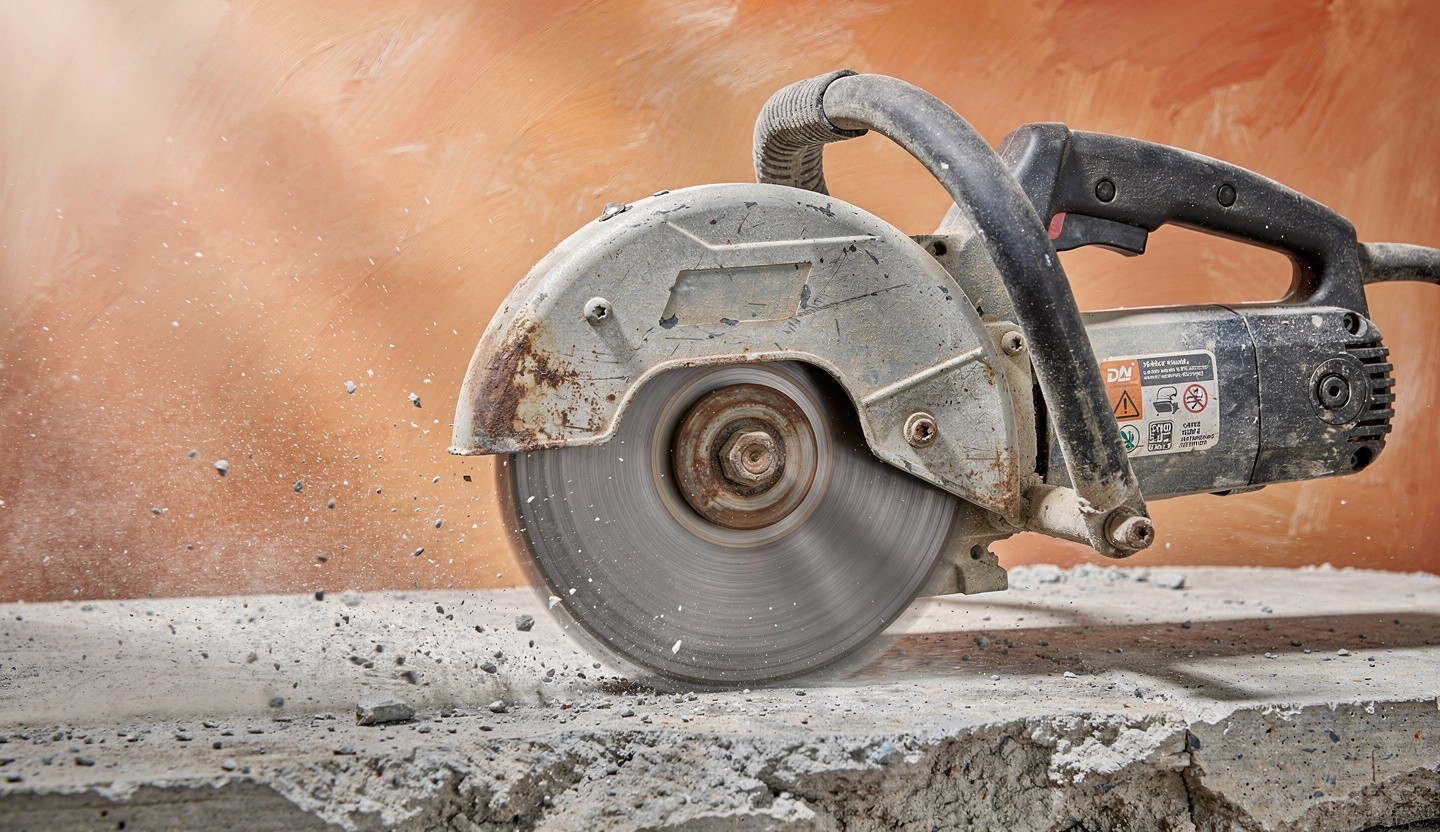 Disqueuse béton : découpe carrelage, béton et pierre, conseils de sécurité