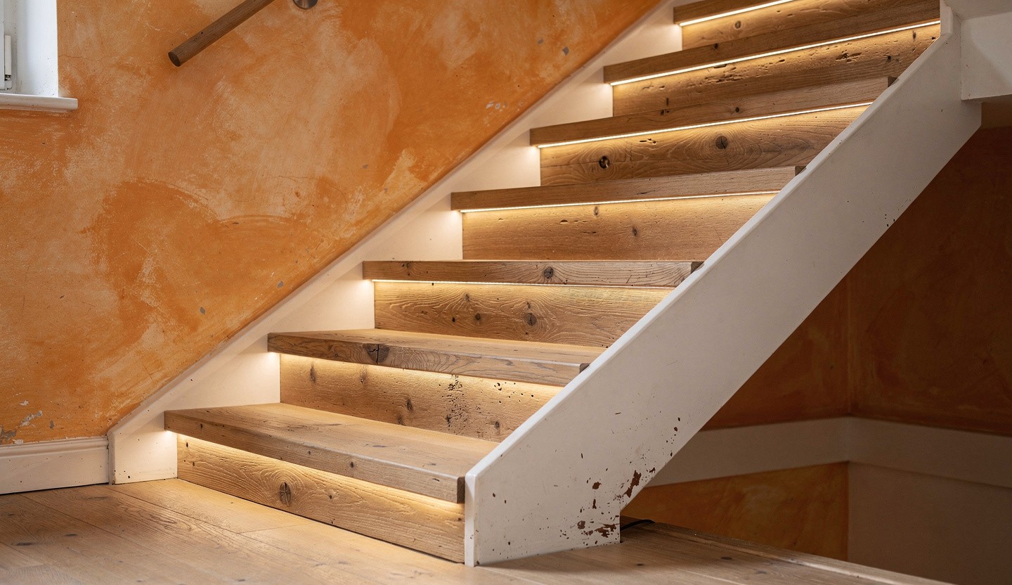 Led pour escalier intérieur : idées et installation efficaces